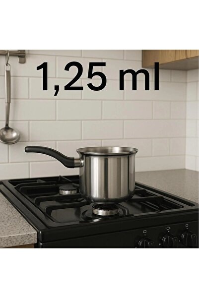 Doğuş Mutfak Stainless Steel Coffee Pot Milk Pot No:10 15-Cup