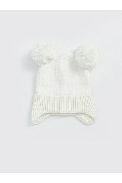 LC Waikiki Baby-Mütze für Mädchen der neuen Saison mit Pompon