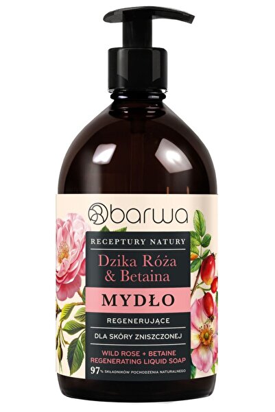 Barwa Cosmetics Regenerating liquid soap with wild rose and betaine, Barwa Co...
