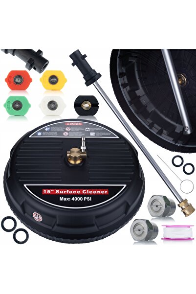 Rosfix Set Curățare Pavaj T-Racer + 5 Duze + Lancă 34cm | Compatibil cu Kärcher K2-K7