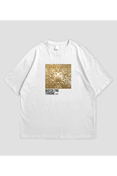 SVART WEAR كاني ويست - تي شيرت كبير الحجم للجنسين