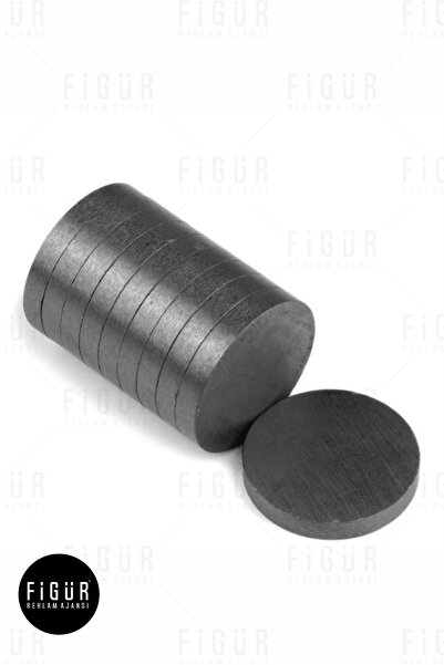 Figür Reklam Ajansı Magnet Deliksiz Mıknatıs Yuvarlak D15 X3 Mm 75 Adet – Magnet