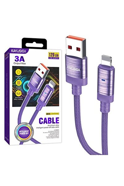 KAKU Cablu de date și încărcător (KSC-972), USB-C la Lightning, PD27W, QC3.0,...