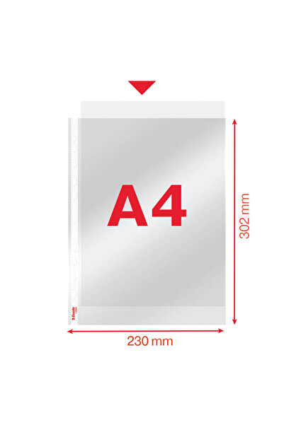 Esselte Folie de protecție A4 cristal 40 microni 100 buc/set