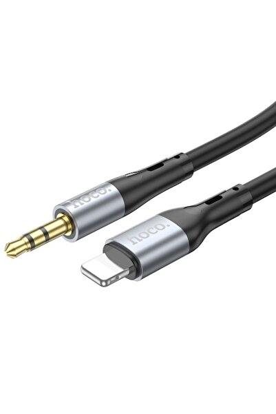 Hoco Cablu de conectare audio, UPA22, Lightning la 3,5 mm mascul, 1 m, negru