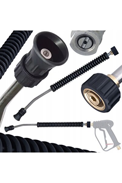 Rosfix Lancetă Presiune 80CM 15° M22 | Compatibil cu aparat Kärcher HD/HDS