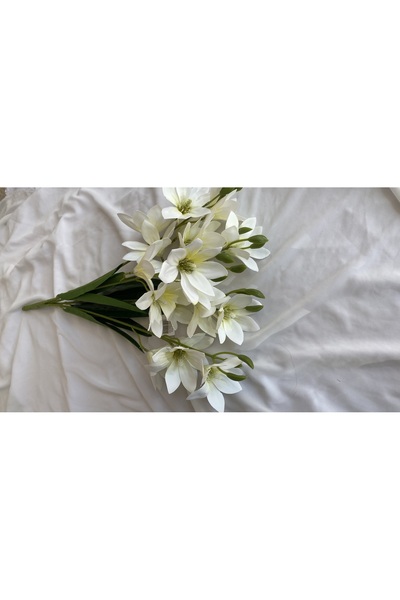 Z&B FLOWERS Yapay Islak Manolya Vazo Çiçeği Dekor Çiçeği Süs çiçeği