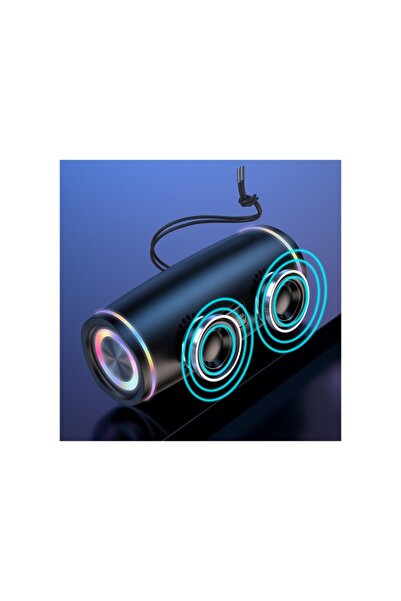 KAKU Boxa Portabila (KSC-614), BT 5.0, Colorful Light, 10W, TWS, Red