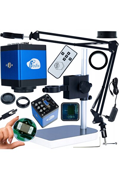 Rosfix Adjustable Stand + Platform + HDMI Camera Set | For Digital Microscope