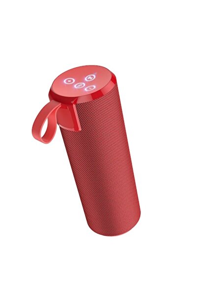 Hoco BS33 Portable Bluetooth Speaker, Waterproof, 6H Battery Life, FM, Aux, TF card, Red