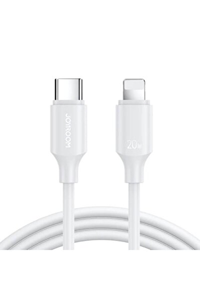 Joyroom Type-C to Lightning Cable, Fast Charging, PD20W, 480Mbps, 1m, (S-CL020A9), White