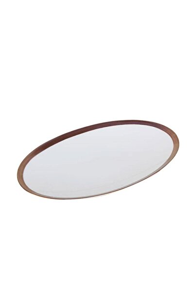 Porland Copper Line1 Adet Kayık Tabak 32 cm