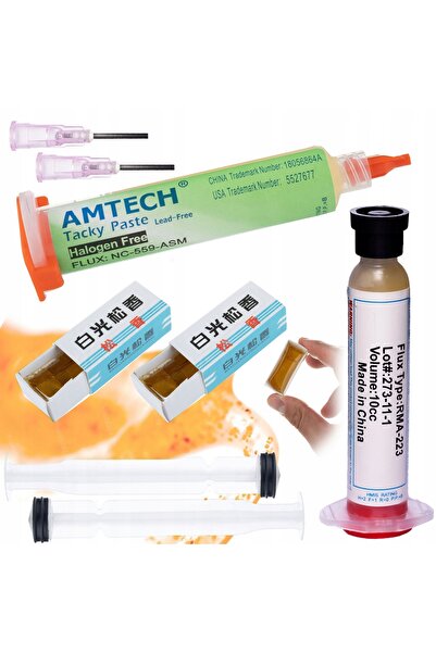 Rosfix Set Topitor RMA-223 + ZJ-18 2x60ml + NC-559-ASM 10cc | Precizie și Efi...