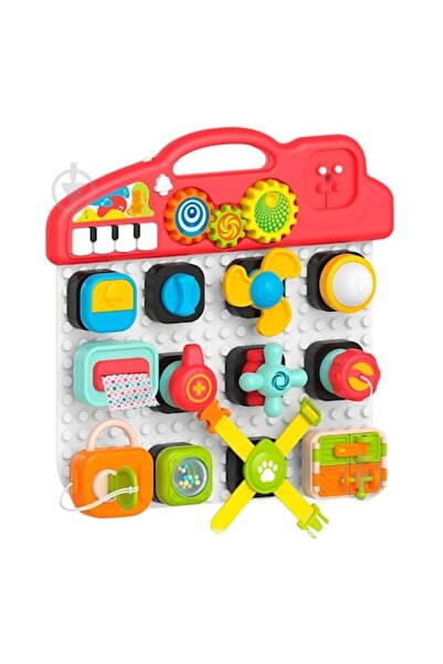 The Toy Tablă educațională senzorială (Busy Board) pentru copii – Jucărie de dezvoltare pentru cei mici