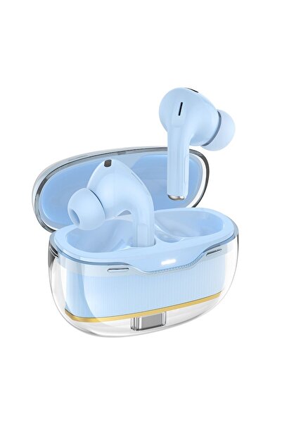 Hoco Căști wireless EW54, intraauriculare, BT 5.3, 300mAh, Rayo, albastre