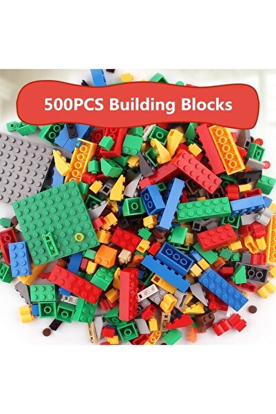 OEM Set de 500 piese de construit colorate