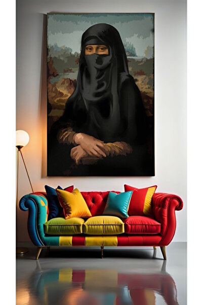 özkacar PEÇELİ MONA LISA Acasă Perete Salon Salon de înfrumusețare Birou Maga...