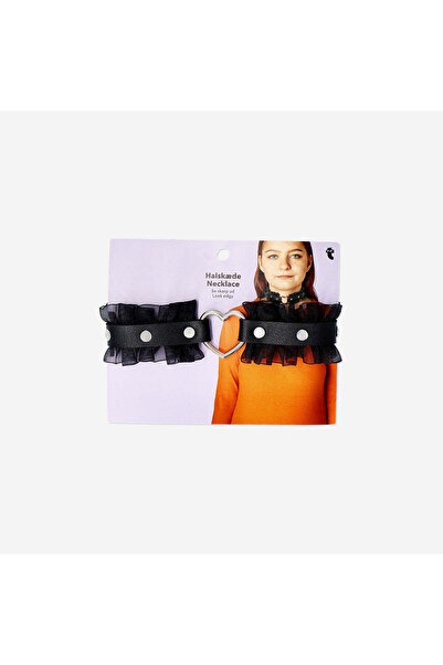 Flying Tiger Copenhagen Gotik Temalı Kalpli Choker