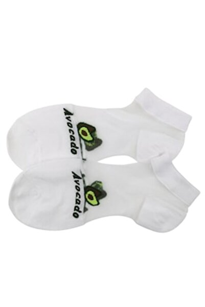 Doty Șosete de damă AvoToes Doty®️, design modern, bumbac, mărimea 35-36, alb deschis