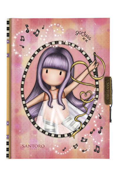 Santoro Gorjuss Jurnal cu cheita Gorjuss Melodies Little Dancer