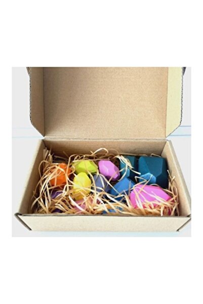 Toy Toy Toy Tumi-Ishi construction game set - colored wooden blocks, stone type, educational board game, 12