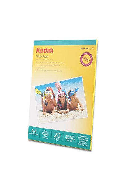 Kodak PHOTO Paper A4 180g Glossy 20 sheets