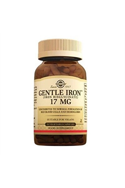 Solgar Gentle Iron 17mg 90 Kapsül