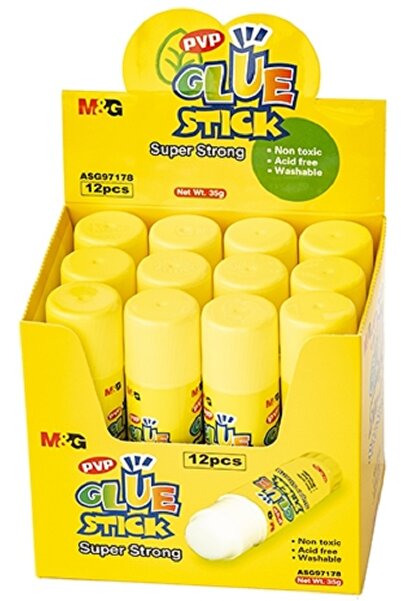 M&G Online Lipici solid super puternic, PVP, 35g, 12 buc/display, M&G