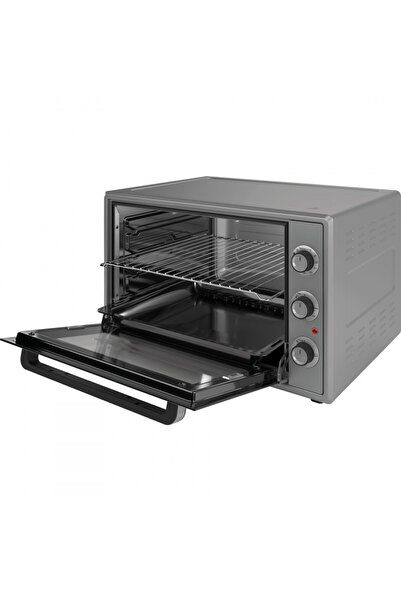 Elite Mini oven EMO-70300G, 2000W, 70 l, 3 functions, Double glass, Thermostat, Timer, Gray