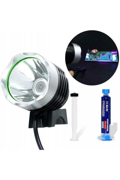 Rosfix Soldermask Blue 10ml Set + UV Lamp | PCB Protection, 5V USB