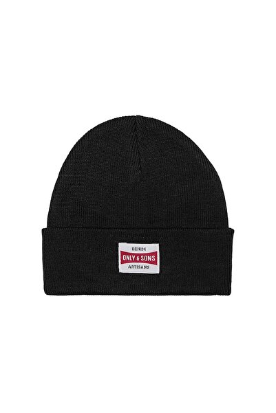 Only & Sons Plain Erkek Siyah Bere (22035656-B)