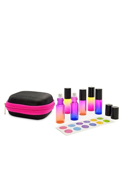 zioda smart essentials Set aromaterapie, zioda smart essentials®, cu 6 recipiente sticla 4ml roll-on multicolor, etichete