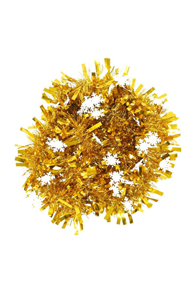 Toolsy Beteală de Crăciun, Flippy, aurie, dimensiuni: 2 m x 9 cm x 9 cm mater...