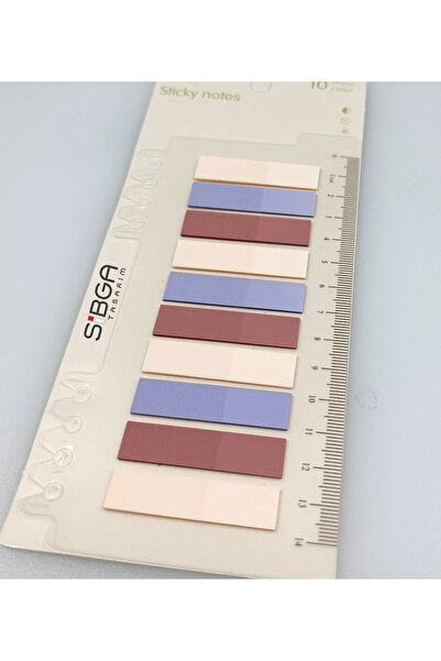 sibga tasarım Transparent Colored Postit Post-it Post It.Bookmark Bookmark Postit Sticker Note Paper 200 Sheets