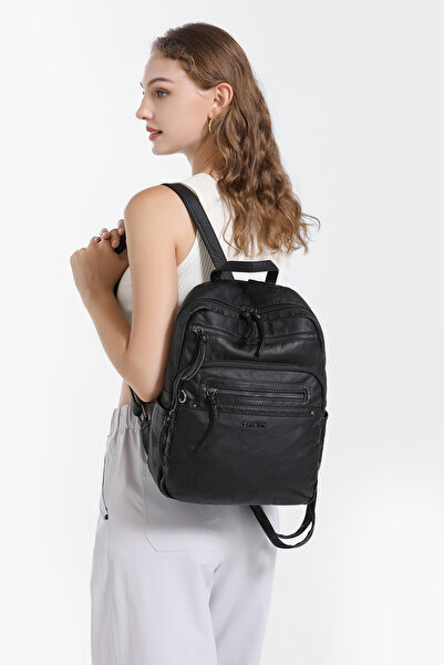 Hüvendo Γυναικείο σακίδιο πλάτης Barcelona Daily Medium Sport Multi-Pocket 19...