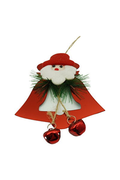 Toolsy Ornament de Crăciun pentru brad, Clopoțel, Roșu, Lucios, 15*20CM, Acrilic, Interior/Exterior