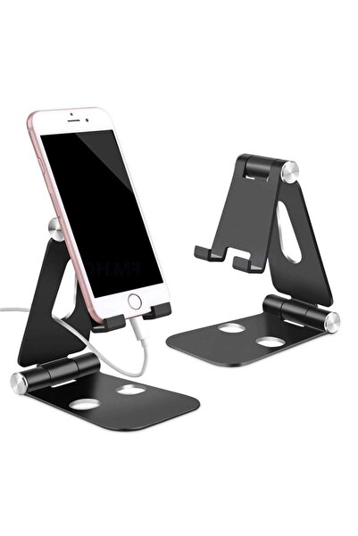 zioda smart essentials Suport universal flexibil din aluminiu, Zioda Smart Essentials® pentru telefon, tabletă, cititor de cărți electronice, negru