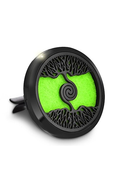 zioda smart essentials Difuzor de aromaterapie auto, Zioda Smart Essentials, Spirală aurie, Negru