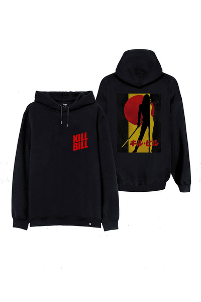 MODA Φούτερ με κουκούλα Kill Bill Volume με τύπωμα με κουκούλα