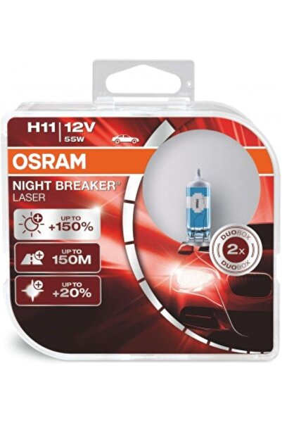 Osram Unıversal Halogen Ampul H11 12v 55w Far Ve Sis (ikili) - 64211nl
