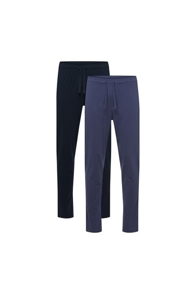 Henderson Men's Classic Long Pants 2-Pack Pajama Homewear Loungewear 100% Cotton | Mode