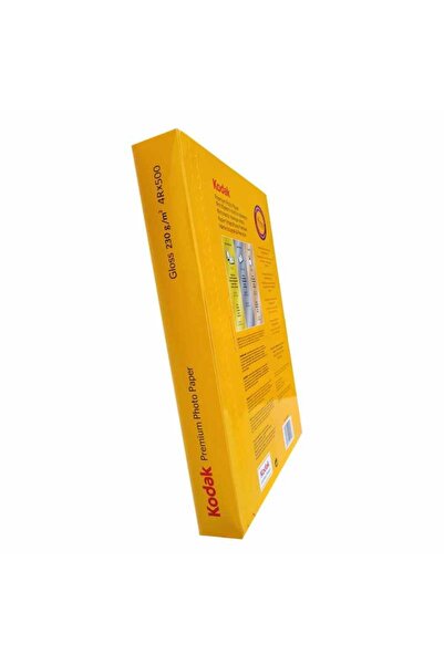 Kodak Pack of 500 sheets of Premium Glossy photo paper, 10x15 cm, 230 g