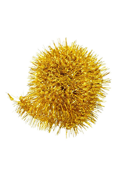 Toolsy Beteală de Crăciun, Flippy, aurie, dimensiune: 2 m x 8 cm material: folie PVC, interior/exterior