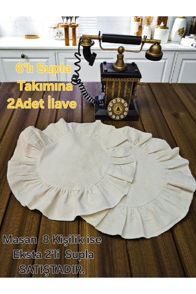 Nöşre Design Runner Amerikan Servisi Pintrest 2 Adet İlave Supla