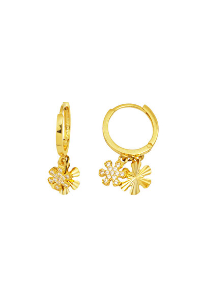 Bilezikci Kartanesi Sallantılı Altın Küpe