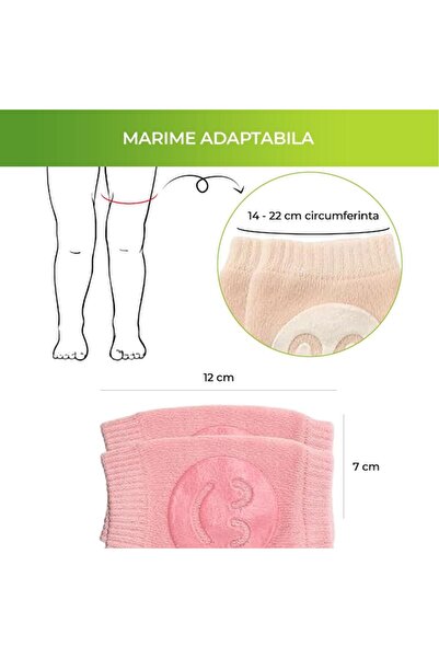 zioda smart essentials Set 2 pairs of anti-slip knee pads, zioda smart essentials®, for babies and toddlers, knee and elbo