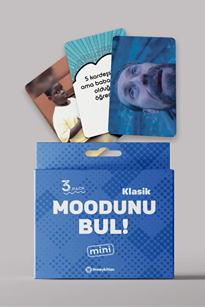 EFBUTİK Moodunu Bul Mini Klasik 3. Paket