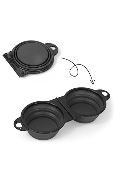 zioda smart essentials Bol pliabil dublu din silicon, zioda smart essentials, pentru caini si pisici