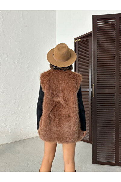 Lady Pixie Faux Fur Vest