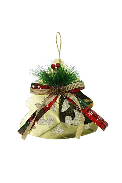 Toolsy Ornament de Crăciun pentru brad, Flippy, Brad, Auriu, Strălucitor, 16*...